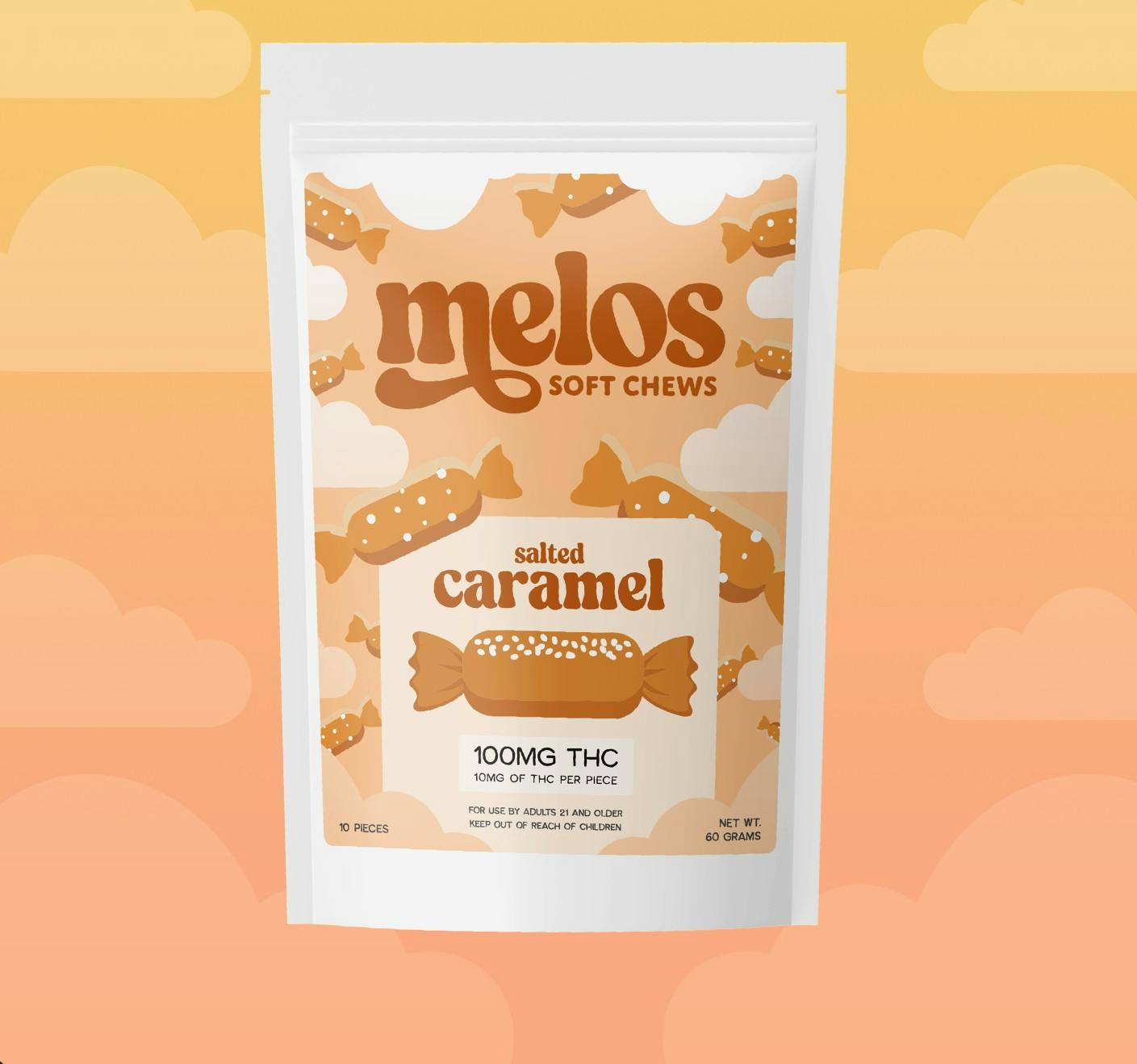 Salted Caramel Melos 100mg
