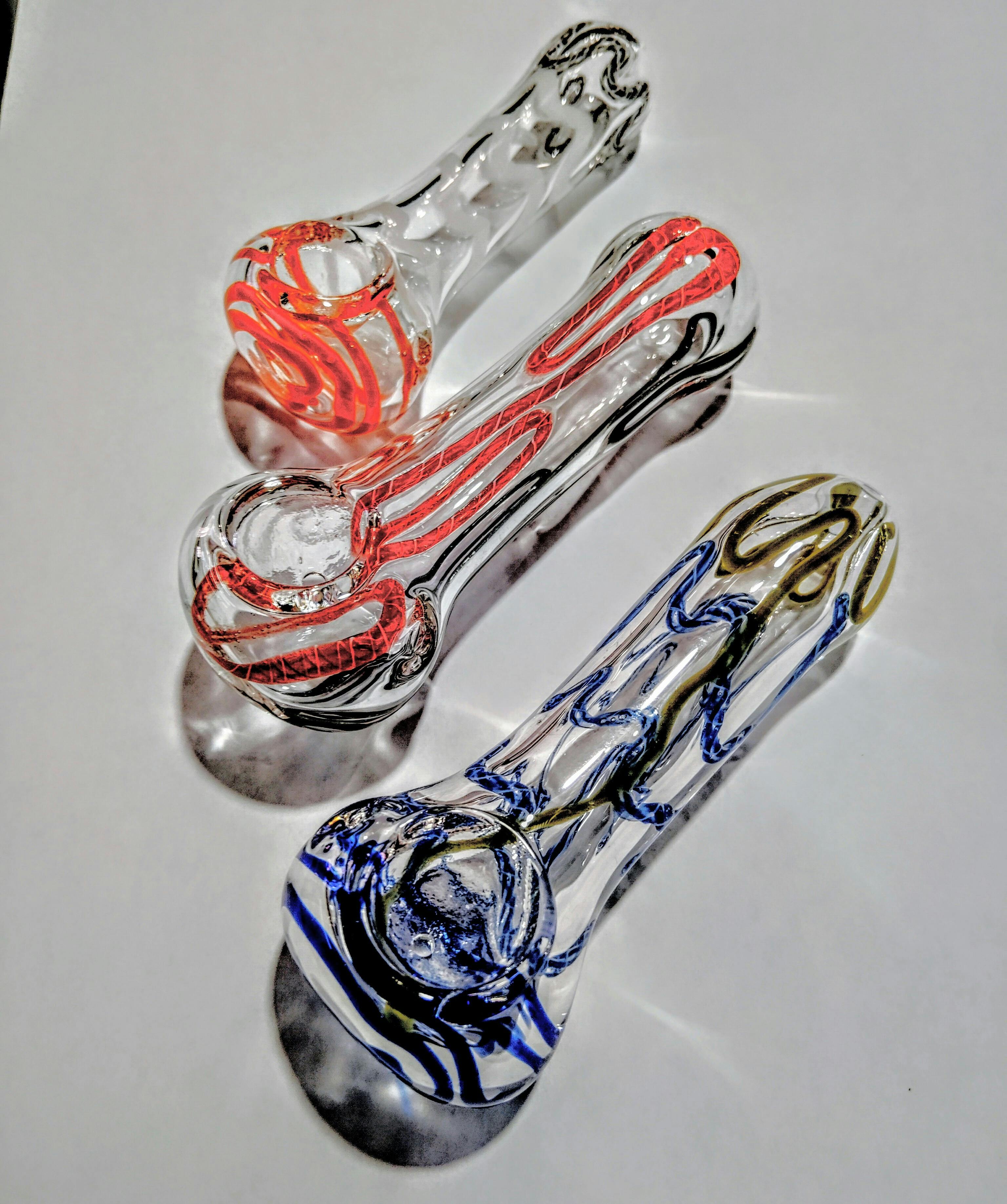 4.5" Striped glas IHP-4IO