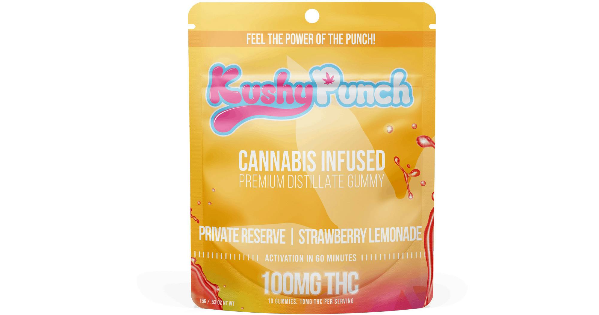 KUSHY PUNCH - — Original Strawberry Lemonade Private Reserve
