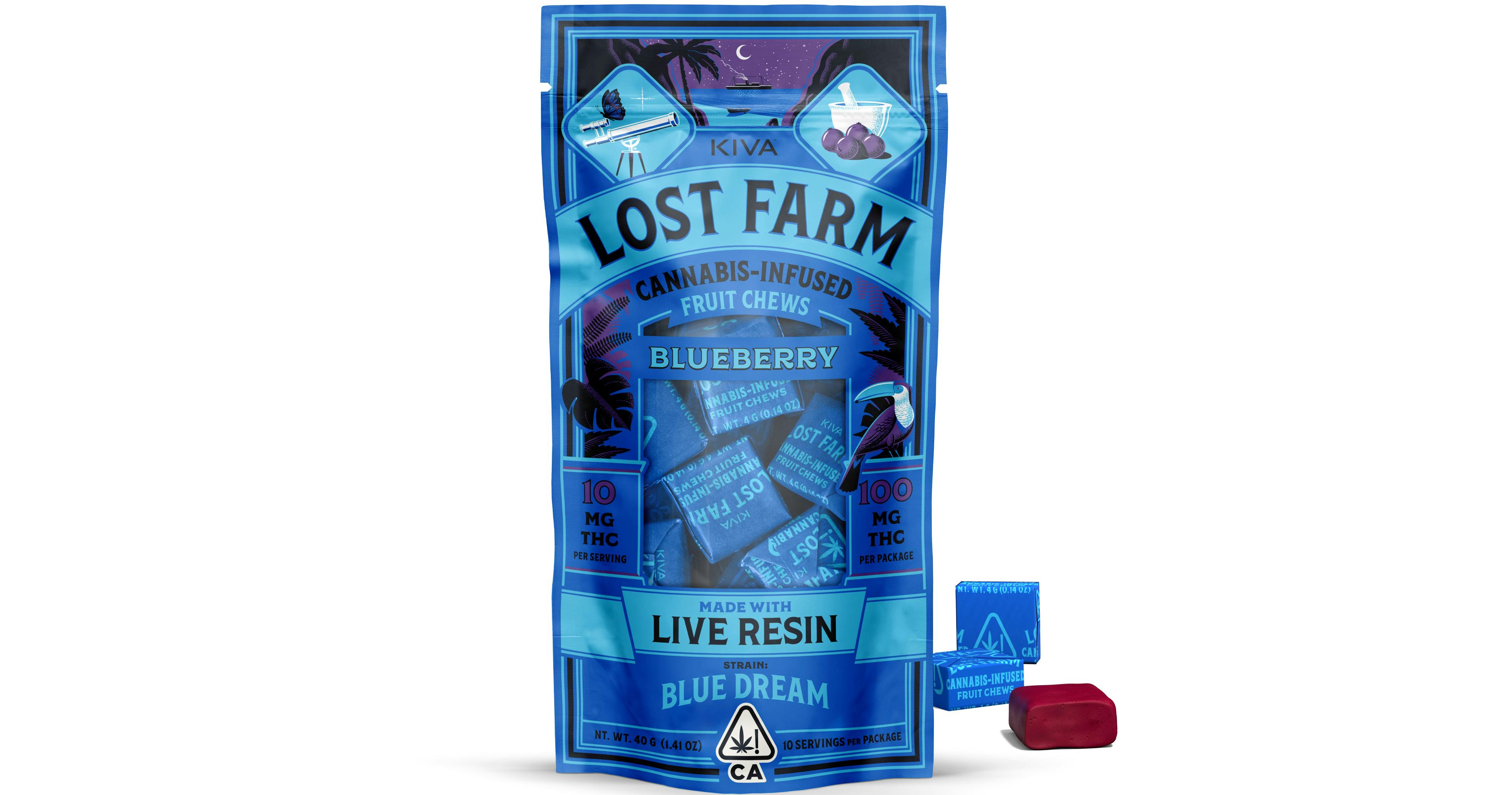 Lost Farm - — Blueberry Blue Dream Fruit Chews