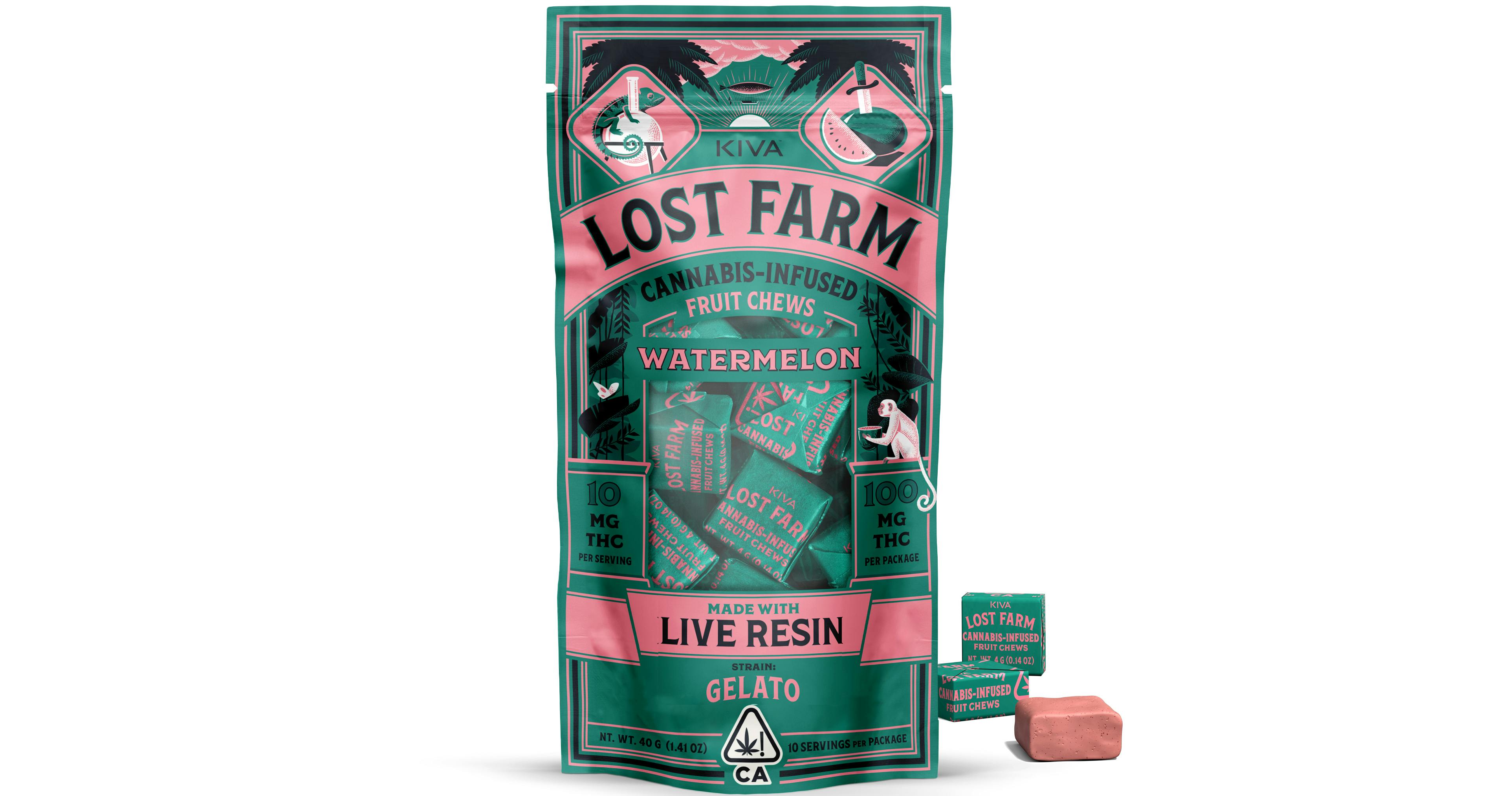Lost Farm - — Watermelon Gelato Fruit Chews