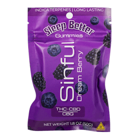 Sleep Better CBN Gummies : Dream Berry - Sinful