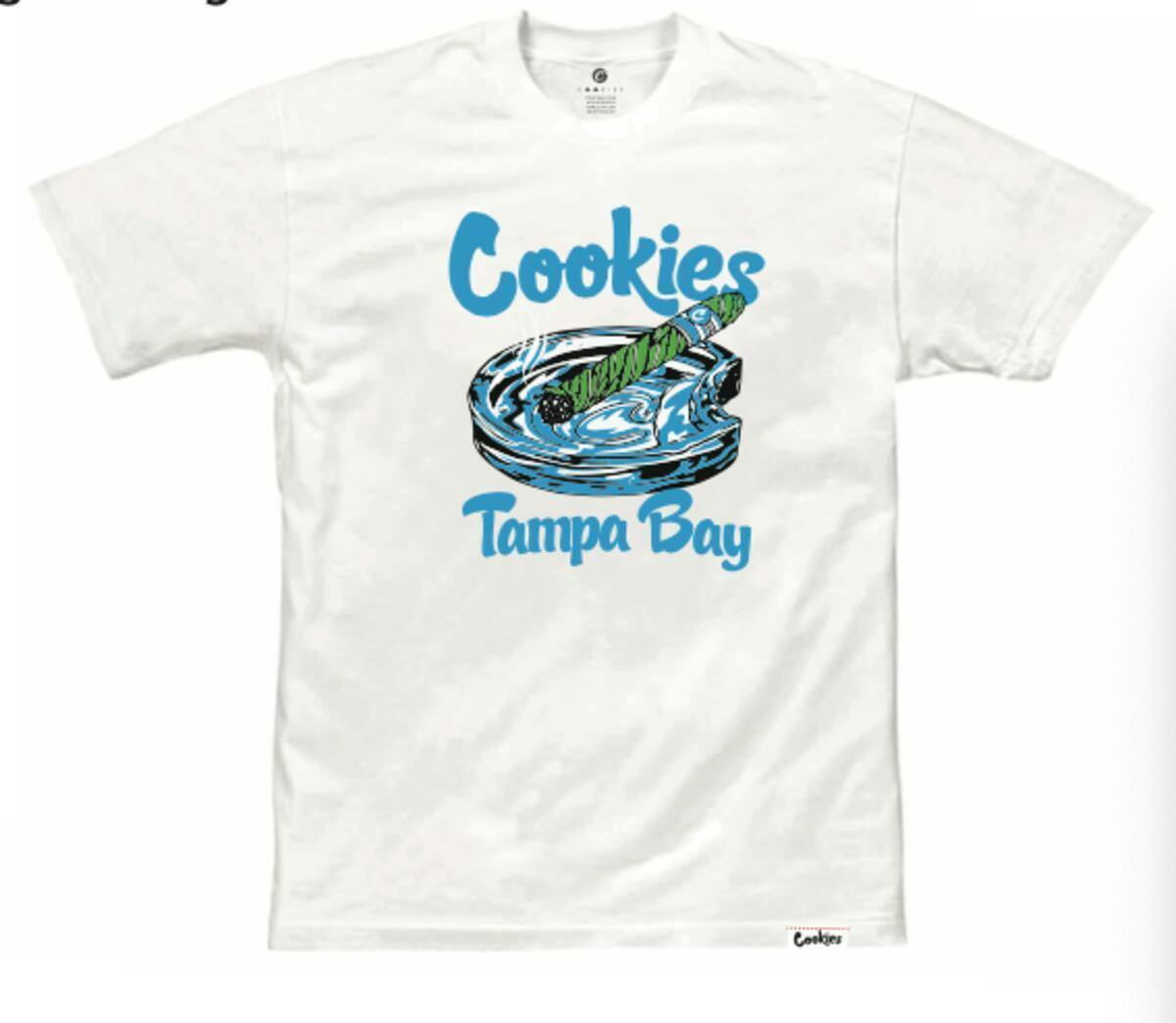 Cookies - Cigar Lounge - Tee - White - 3XL
