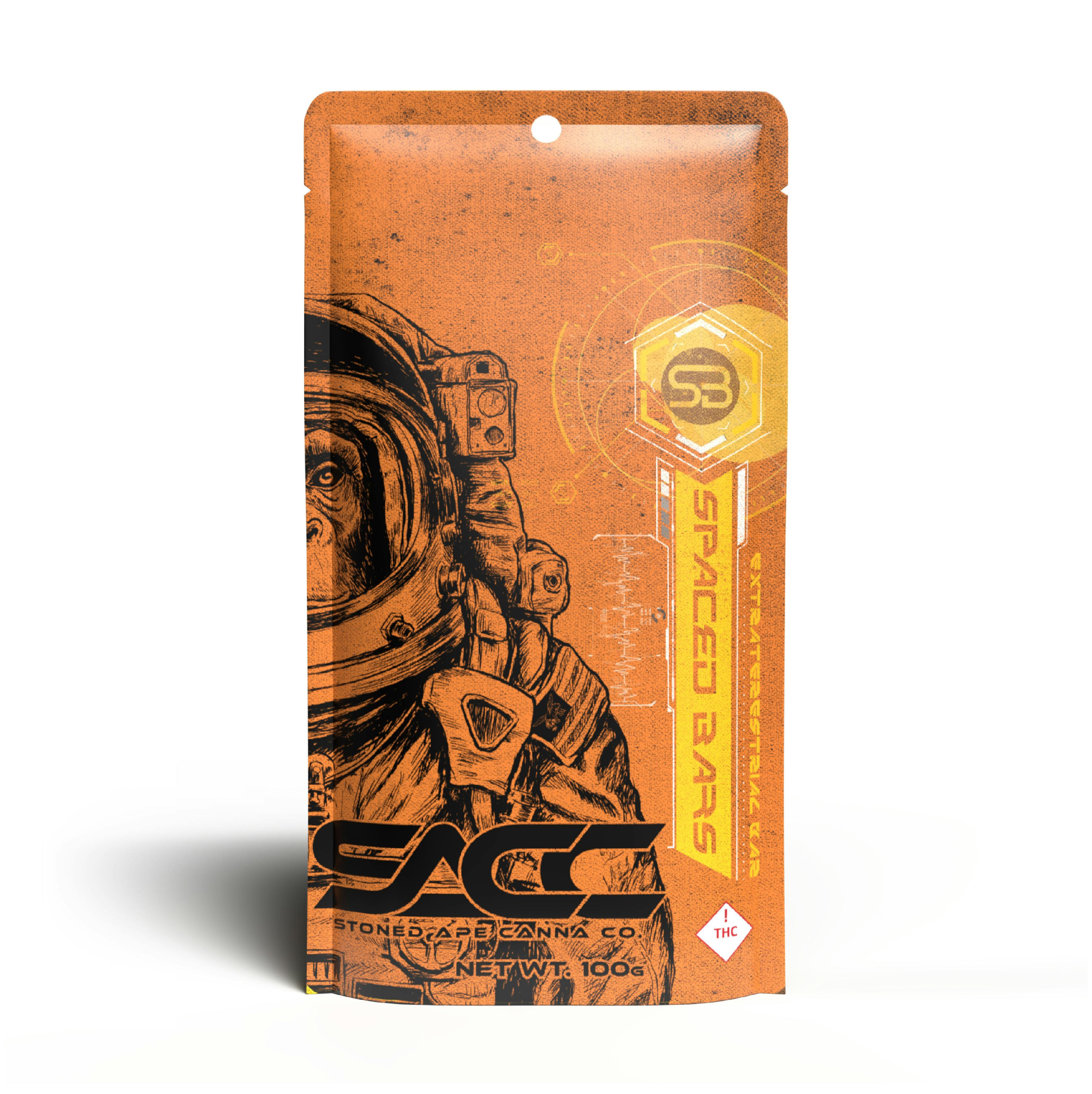 100mg Milk Chocolate Extraterrestrial Spaced Bar at Stoned Ape Canna Co.