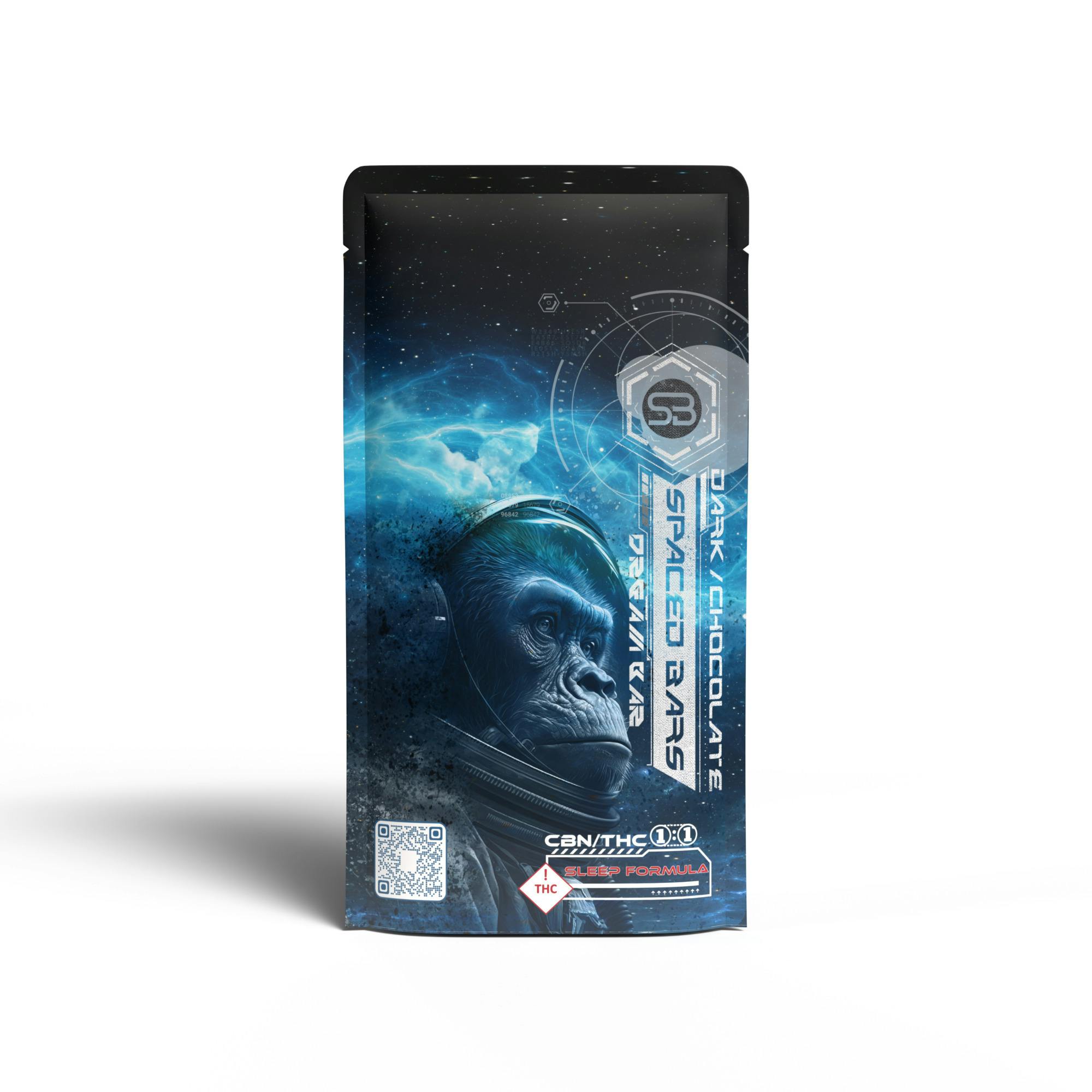 100mg Dark Chocolate Dream Spaced Bar (THC/CBN 1:1)