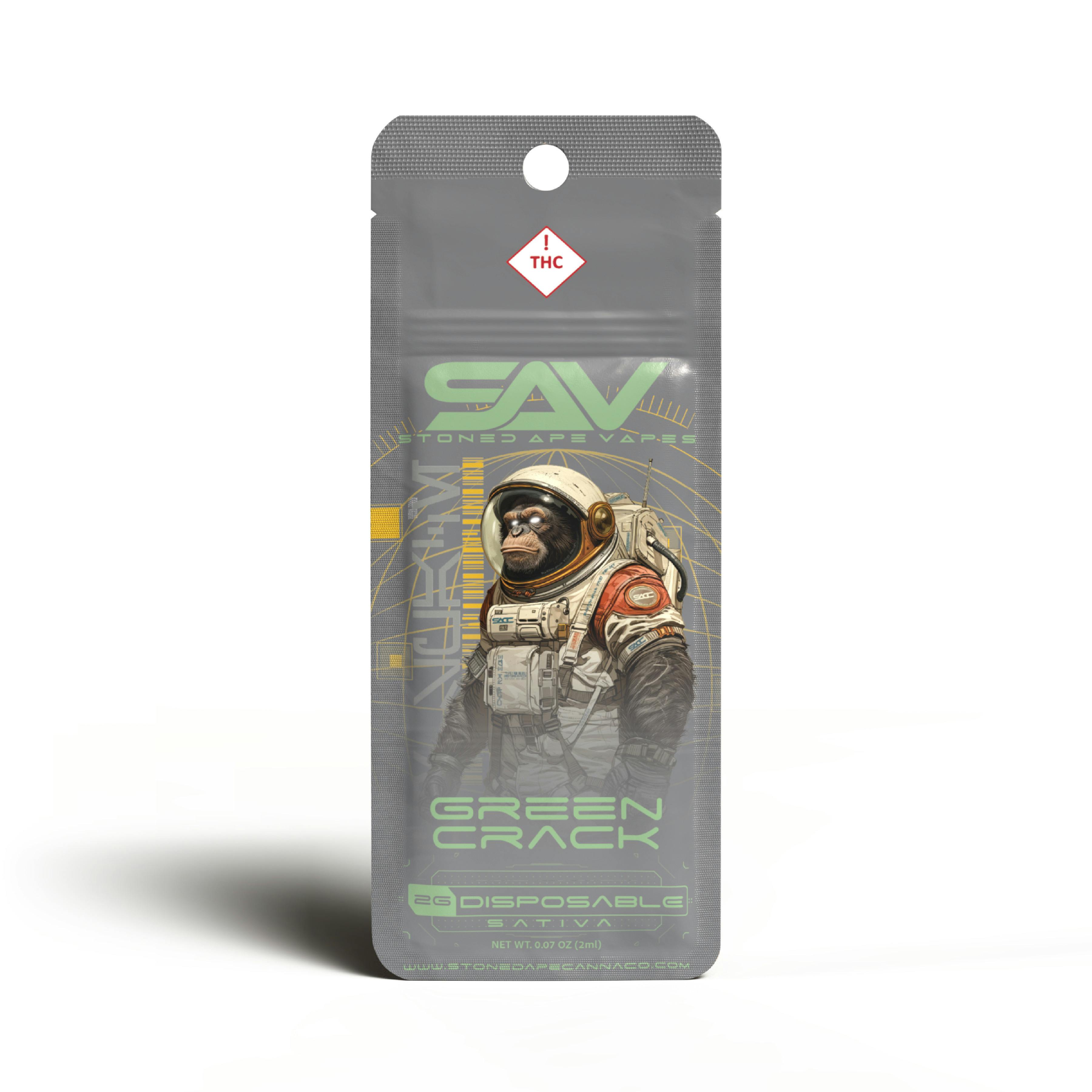 S.A.V 2G All In One Green Crack (Sativa)