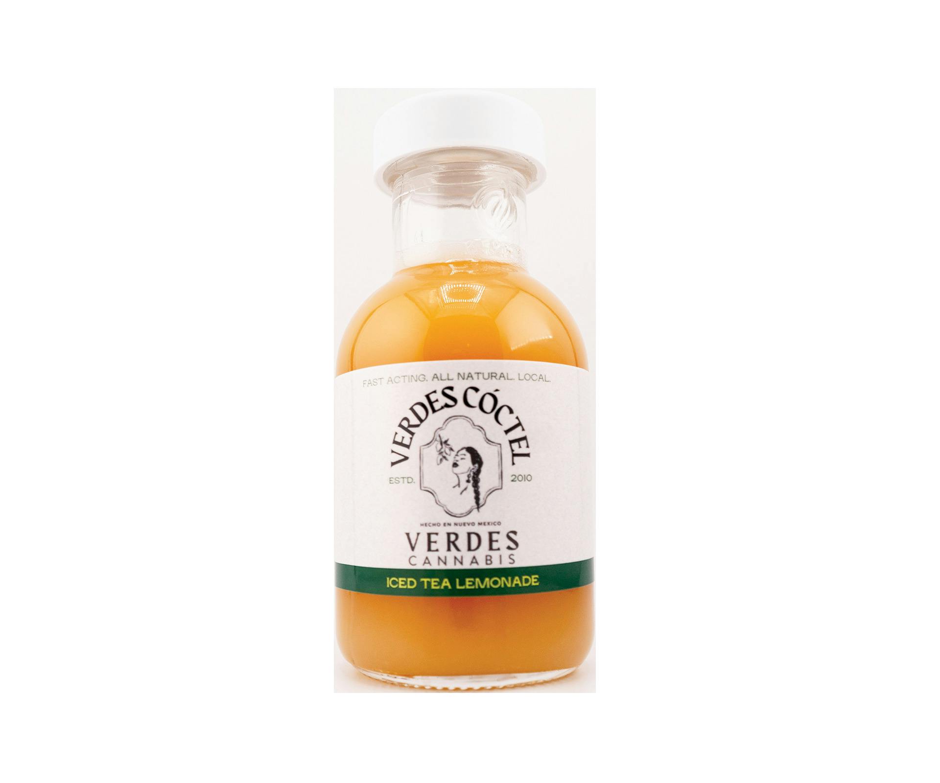Verdes 100MG 1:1 THC:CBD Iced Tea + Lemonade