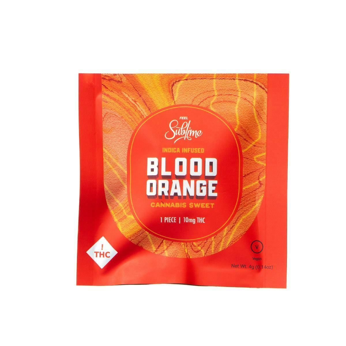 10mg Single Hard Sweet- Blood Orange (Indica)