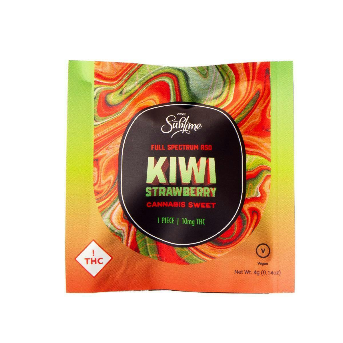 10mg Single Hard Sweet- Kiwi Strawberry