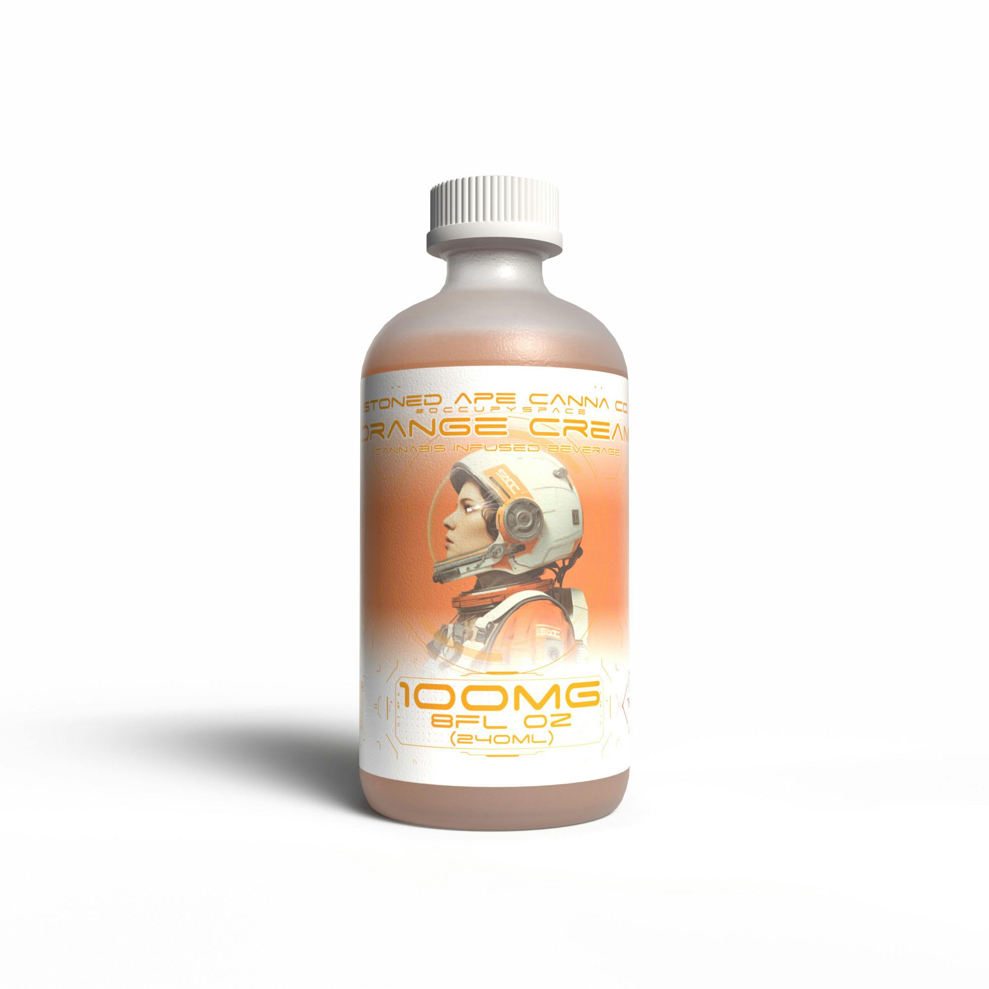 100 mg SACC Orange Cream Drink at Stoned Ape Canna Co.