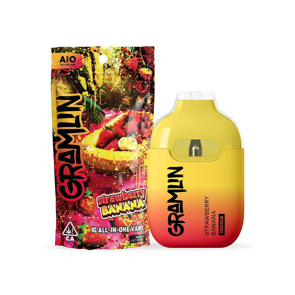 GRAMLIN - THC — Strawberry Banana