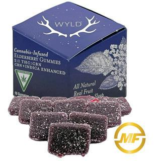 Wyld | Elderberry Gummies | 4:1 THC/CBN