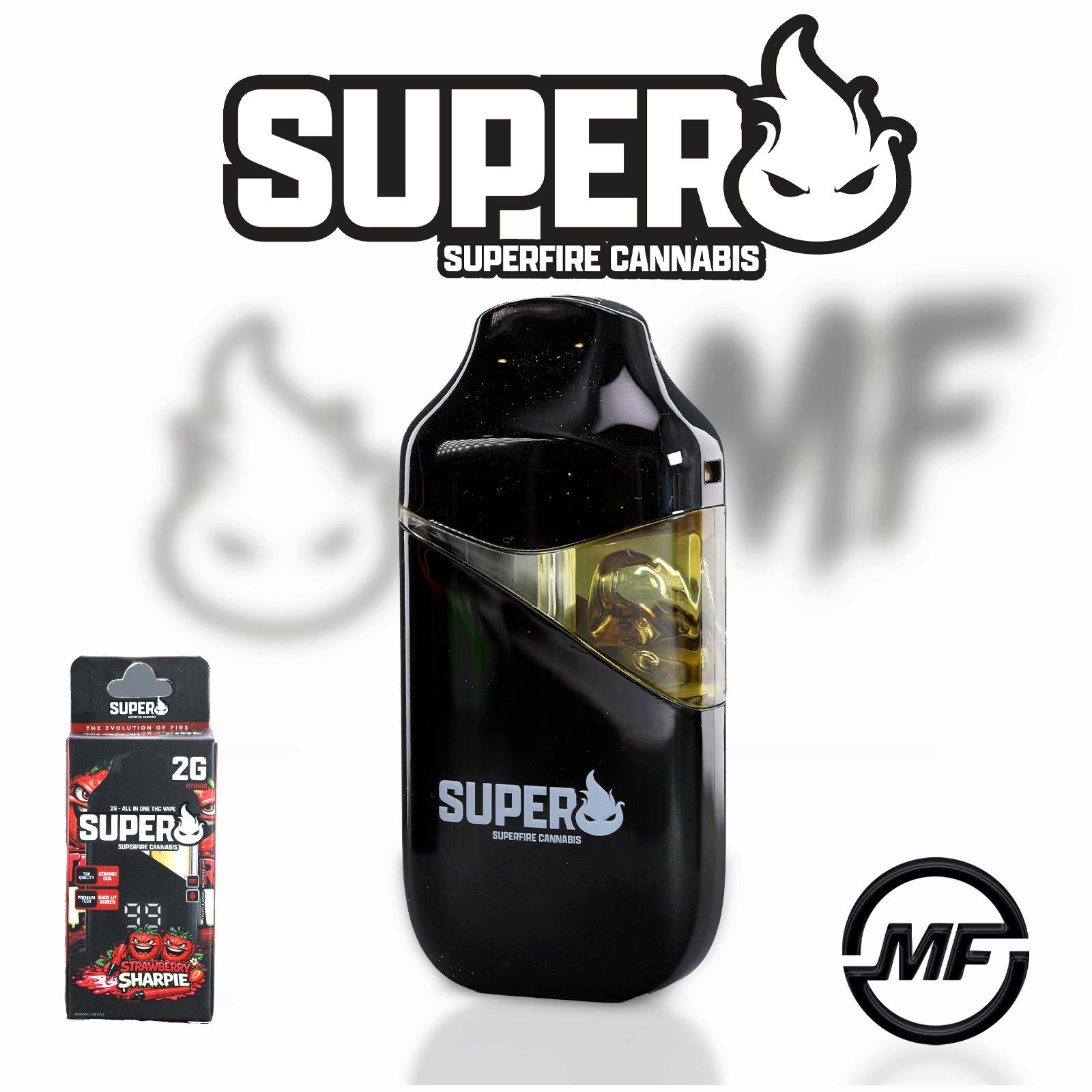 Superfire | Strawberry Sharpie | AIO Disposable Vape