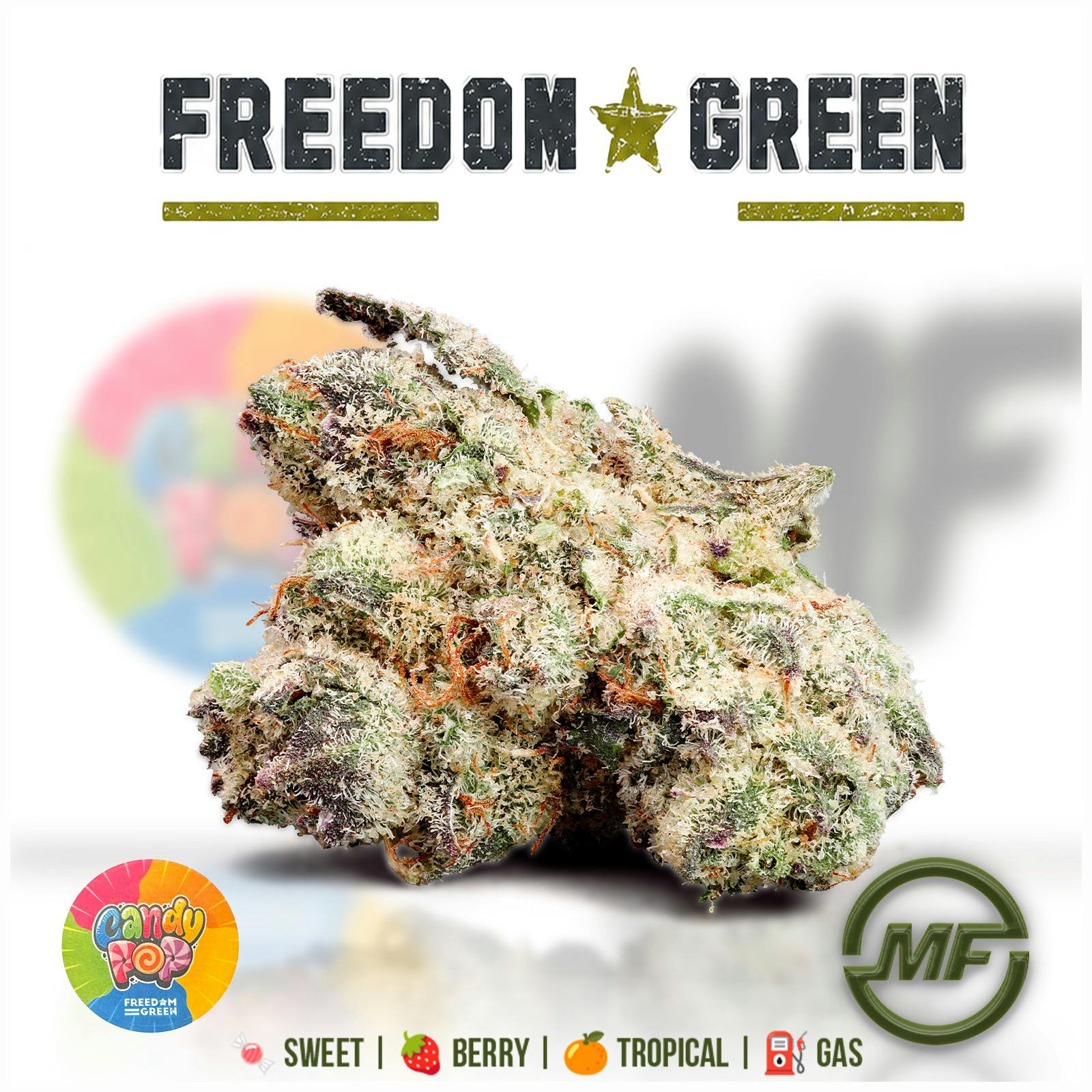 Freedom Green | Candy Pop