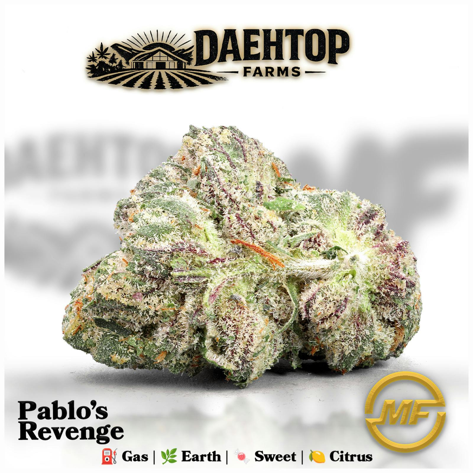Daehtop Farms | Pablo's Revenge | Small Buds cannabis product