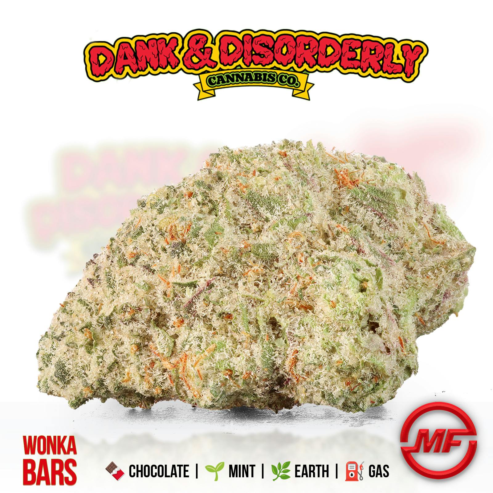 Dank & Disorderly | Wonka Bars | Half Ounce Jar