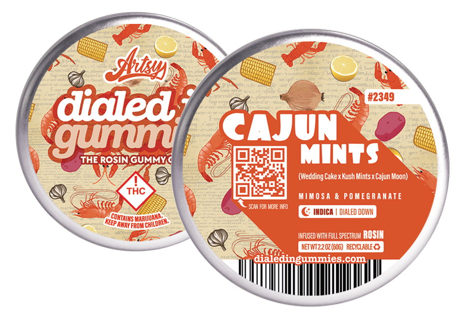 Dialed In-Rosin Gummies-Cajun Mints (I)