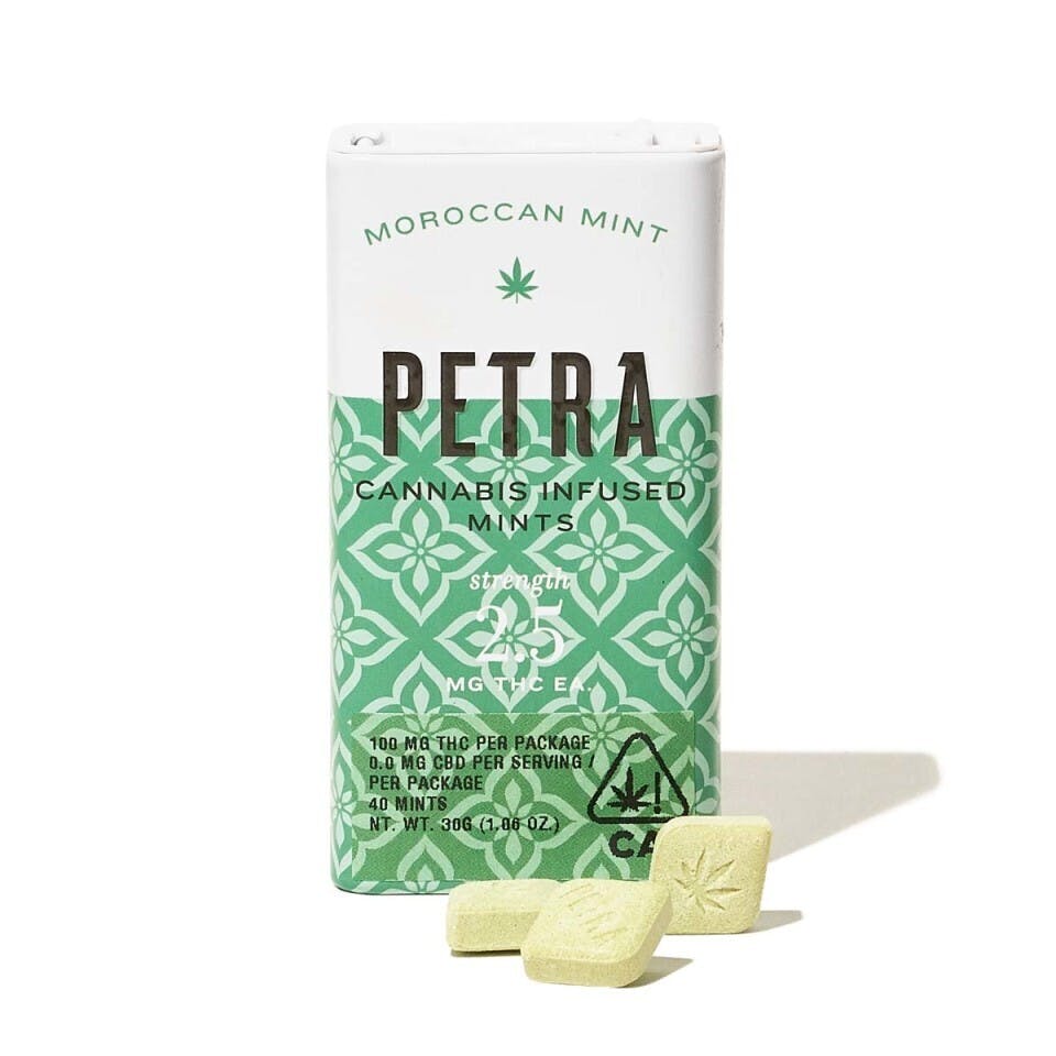 Kiva Petra Mints - Moroccan (100mg)