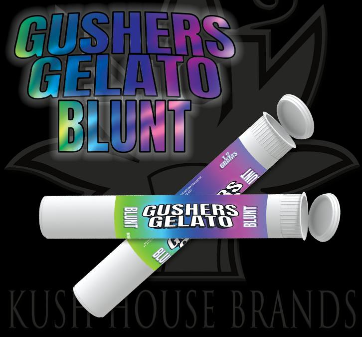 Gold Leaf Gusher Gelato
