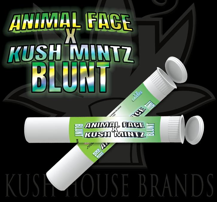Gold Leaf Animal Face x Kush Mintz