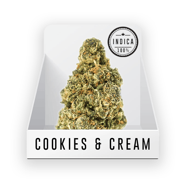 Bud (Top Shelf) - Cookies and Cream 15.9%-20.9% THC