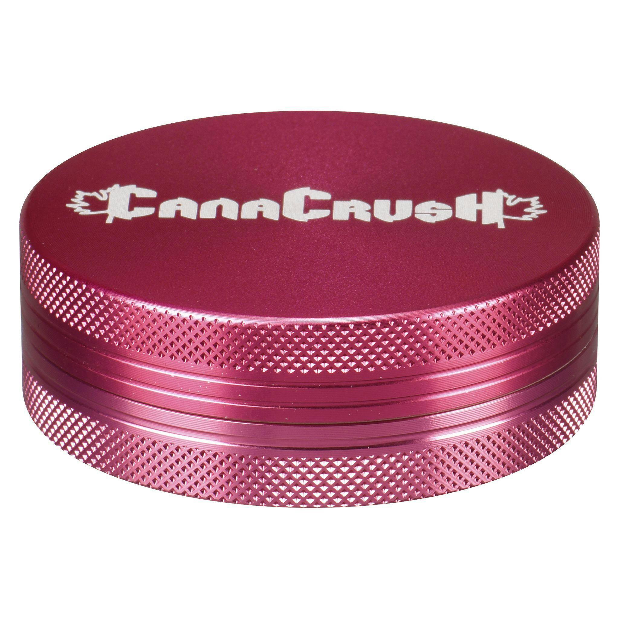 CannaCrush - "2-Piece 2.5"" Grinder" - Pink