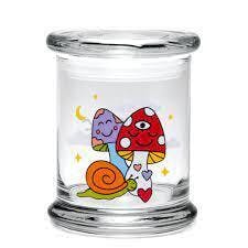 Woke Cosmic Mushroom Wokeface Pop Top Jar