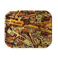 Raw Rolling Tray- Collage-LARGE