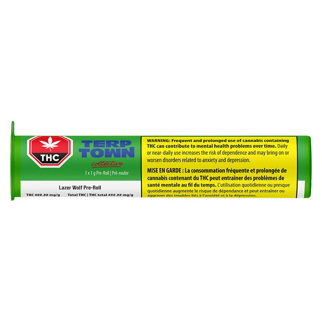 Terp Town Collective - Queen of Tartz Pre-Roll - 1x1g