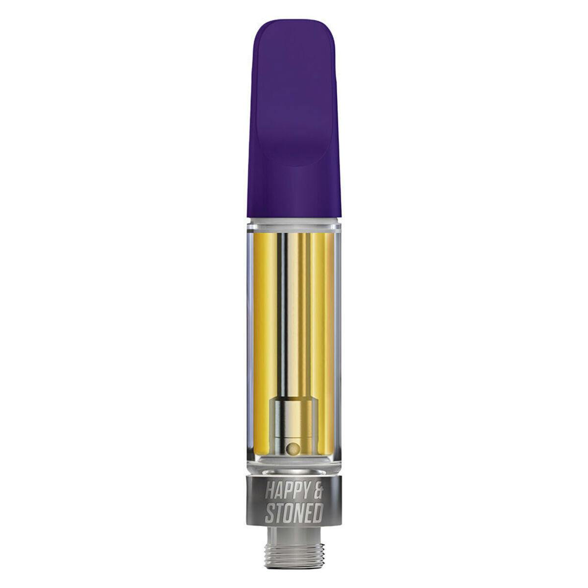 Happy & Stoned - Groovy Grape Blast Disty + Diamond Vape 510 Thread Cartridge - 1g