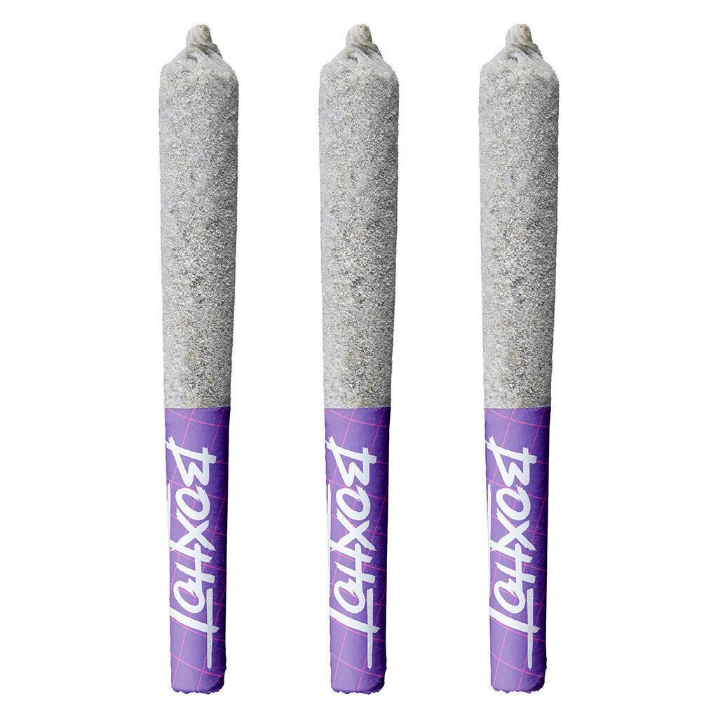 BOXHOT - Diamond Doobies Deluxe Pineapple Purps Infused Pre-Roll - 3x0.5g