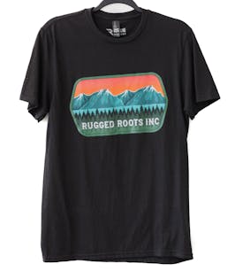 Rugged Roots | T-Shirt Small Logo -Large