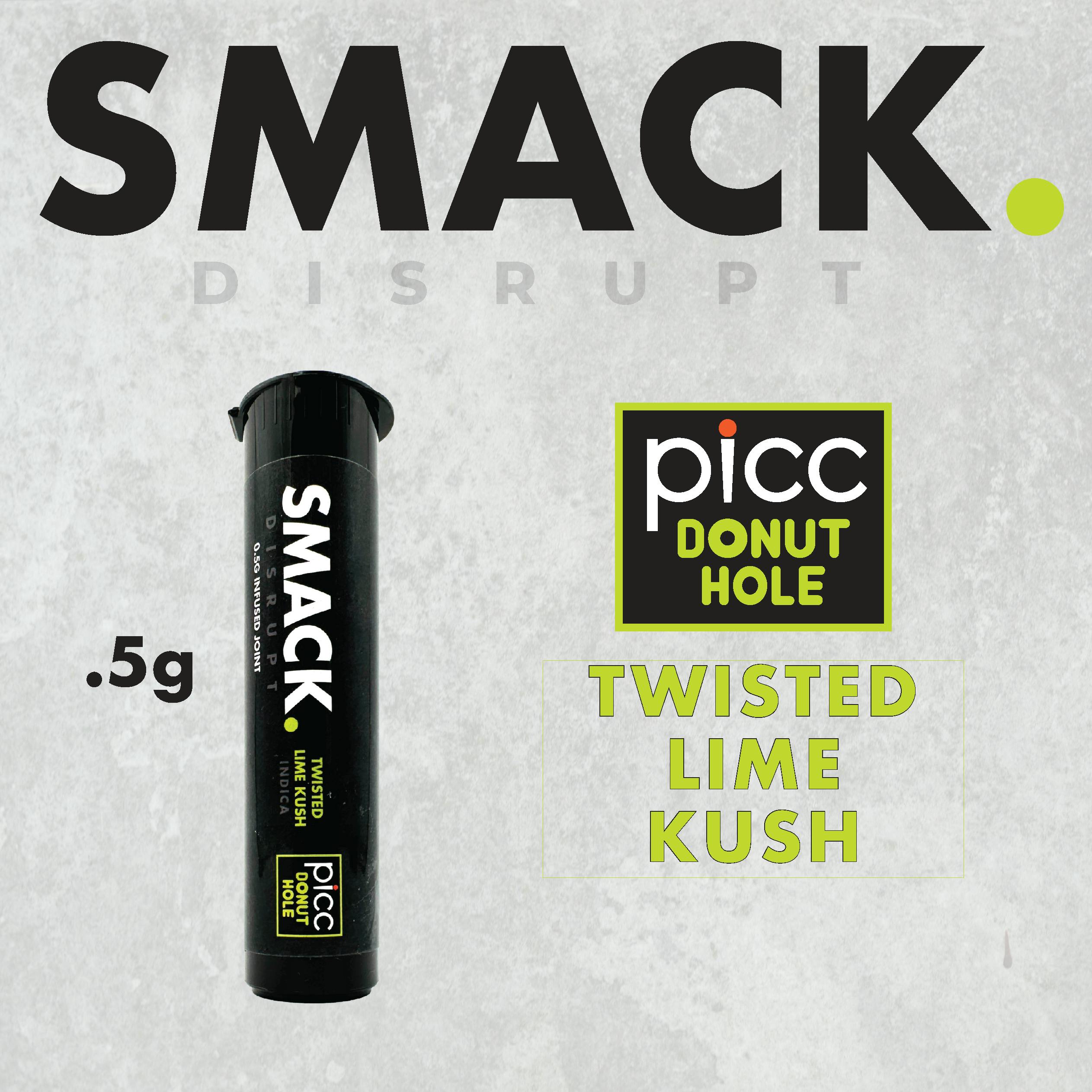 TWISTED LIME KUSH SMACK .5G INFUSED PREROLL