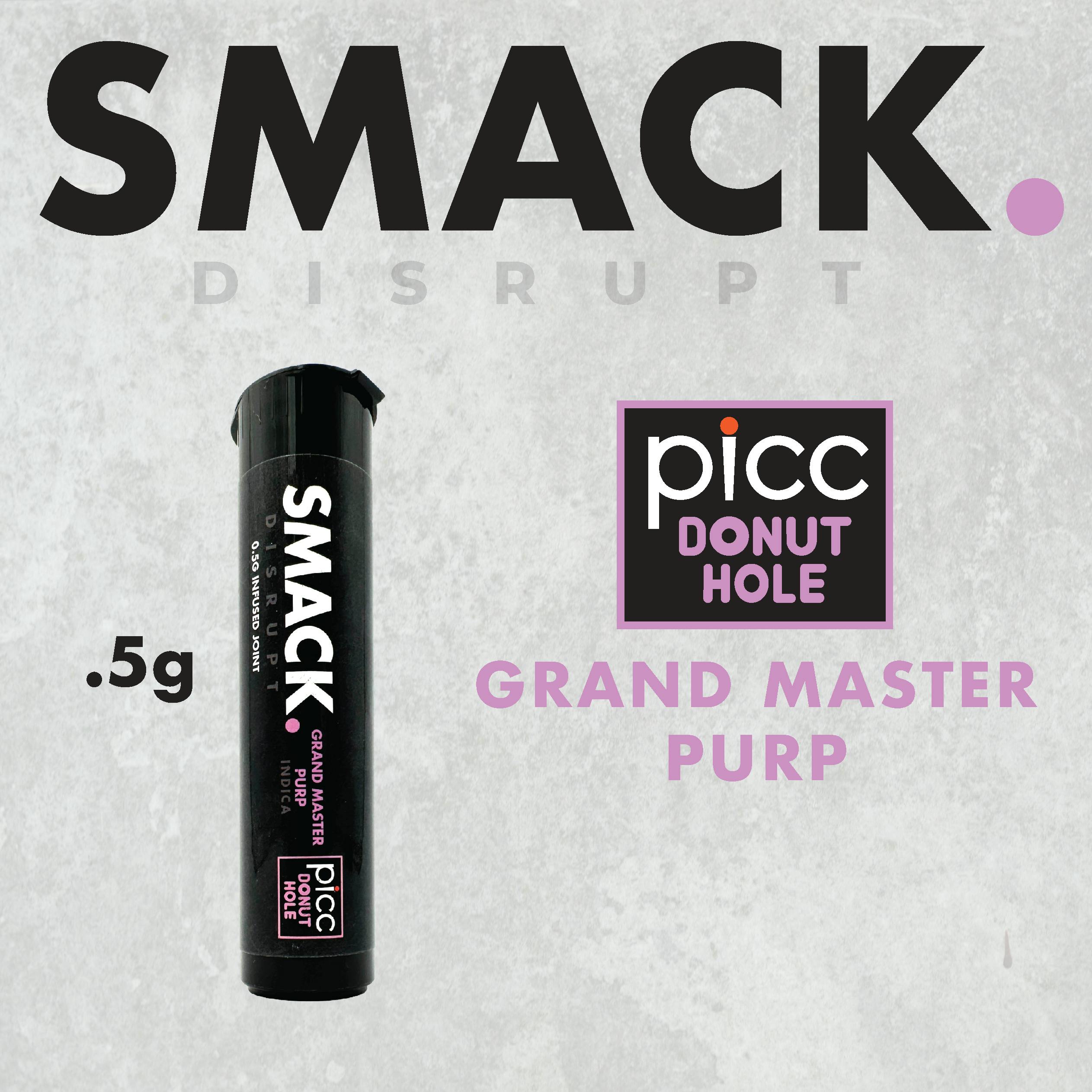 GRAND MASTER PURP SMACK .5G INFUSED PREROLL