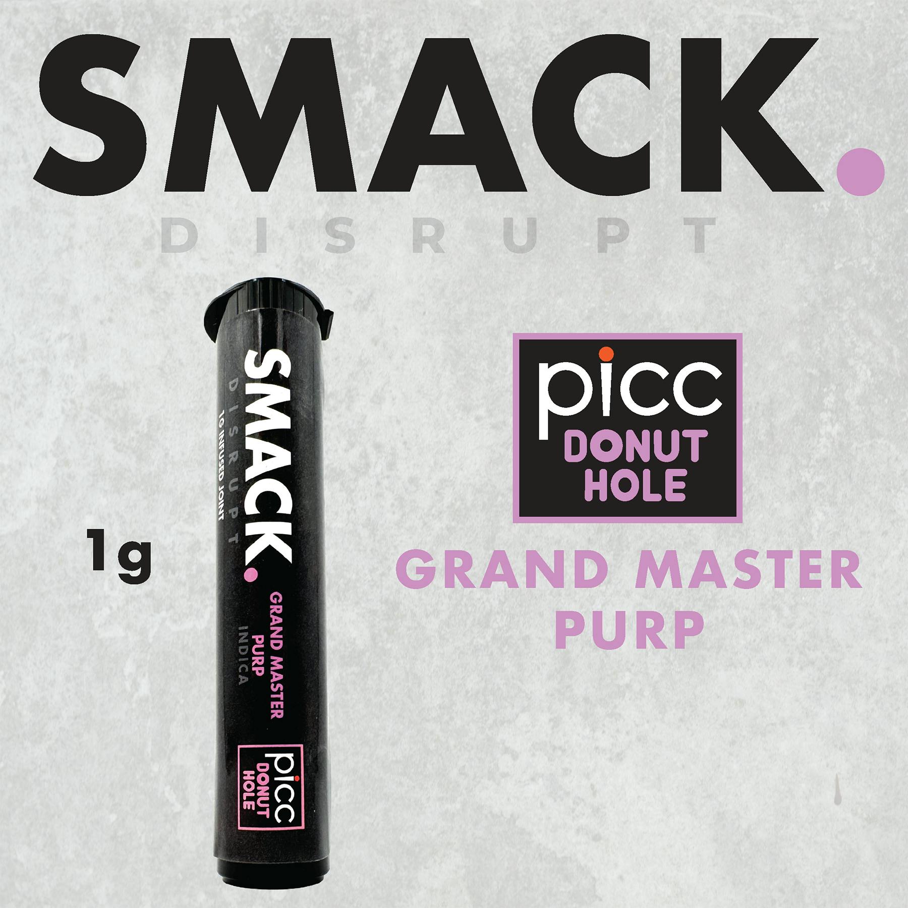GRAND MASTER PURP SMACK 1G INFUSED PREROLL at NUG Yonkers