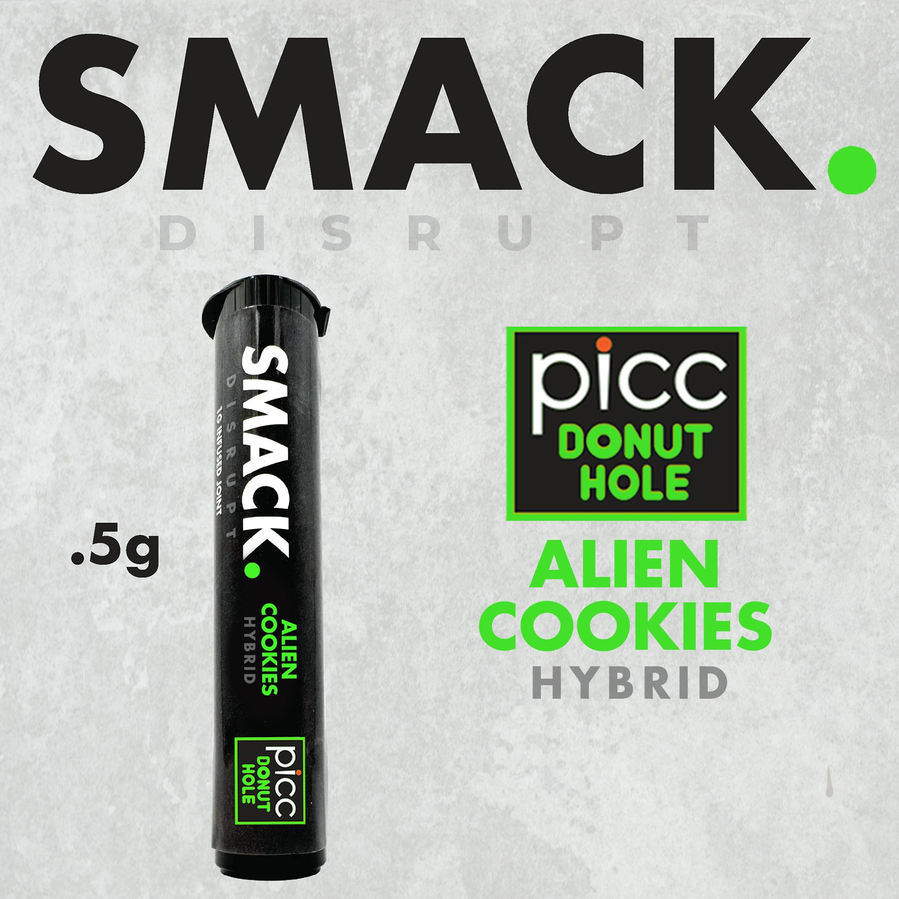 ALIEN COOKIES SMACK .5G INFUSED PREROLL at NUG Yonkers