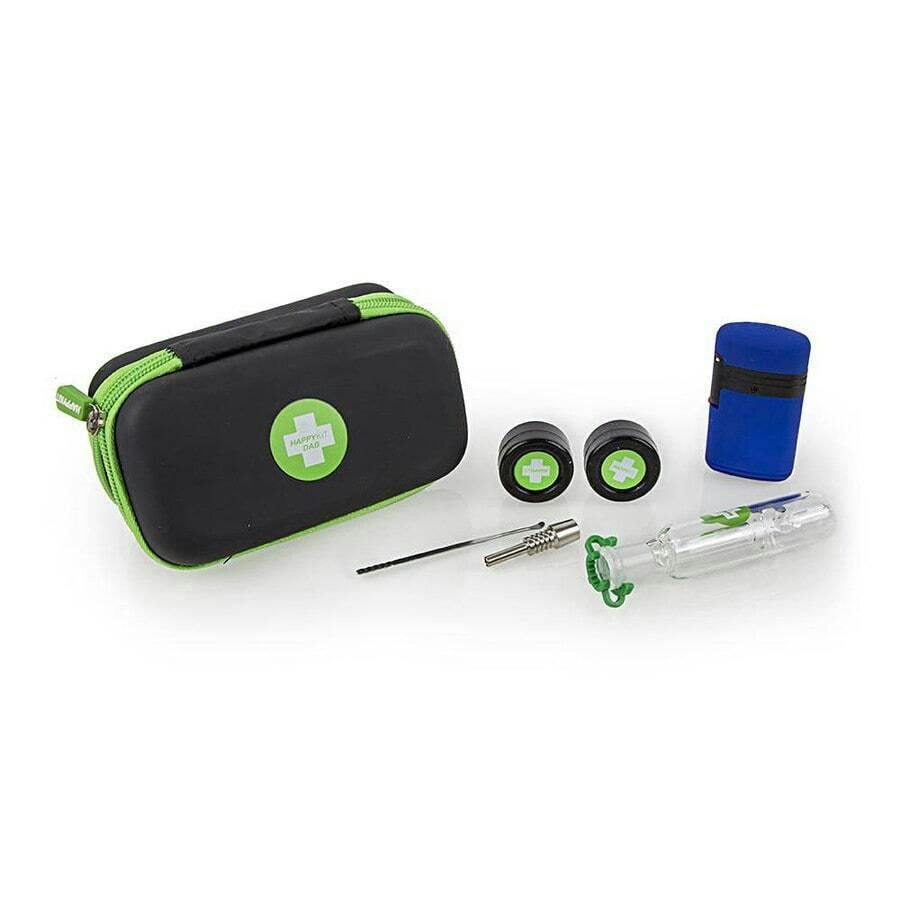 HAPPY DAB KIT WITH DUAL FLAME TORCH,NECTAR COLLECTOR TOOL