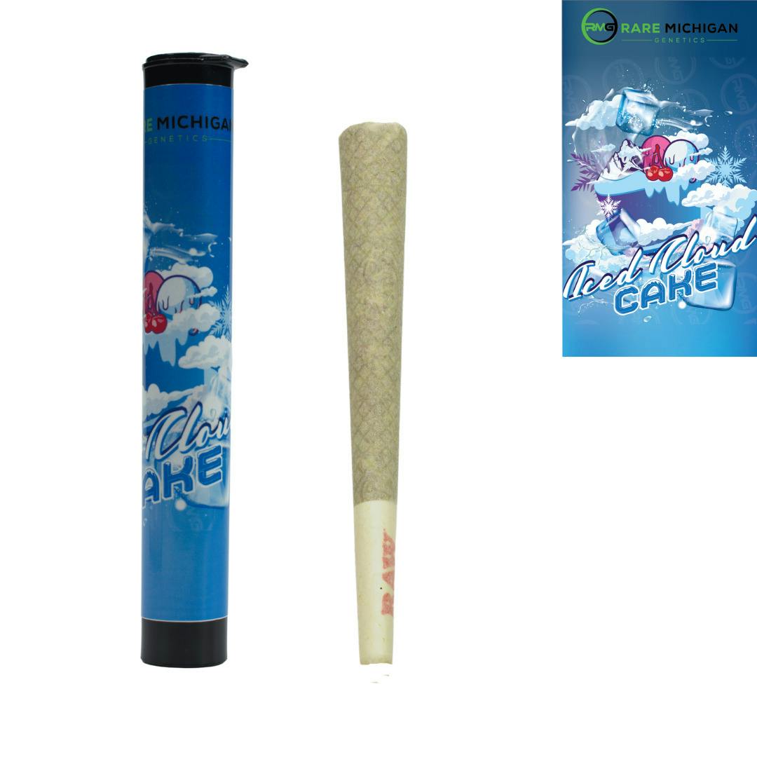 Rare MI 1g Preroll | Iced Cloud Cake - Indica