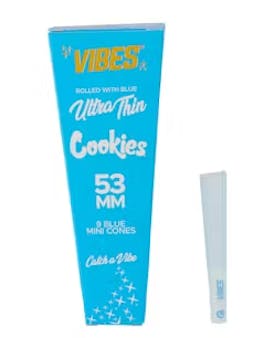 VIBES ULTRA THIN CONES X COOKIES COLLAB MINI CONES