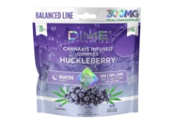 Dime Industries: Dime Industries Huckleberry 1:1:1 THC|CBD|CBN 10pk