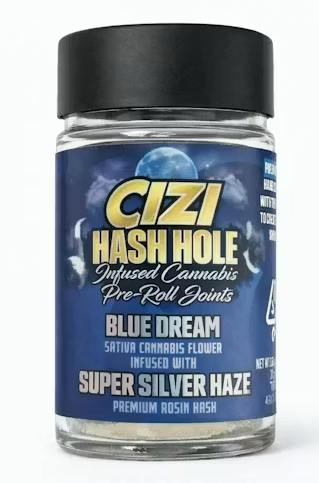 Blue Dream x Super Silver Haze | Hash Hole Infused Minis | 0.5g each | 4pk