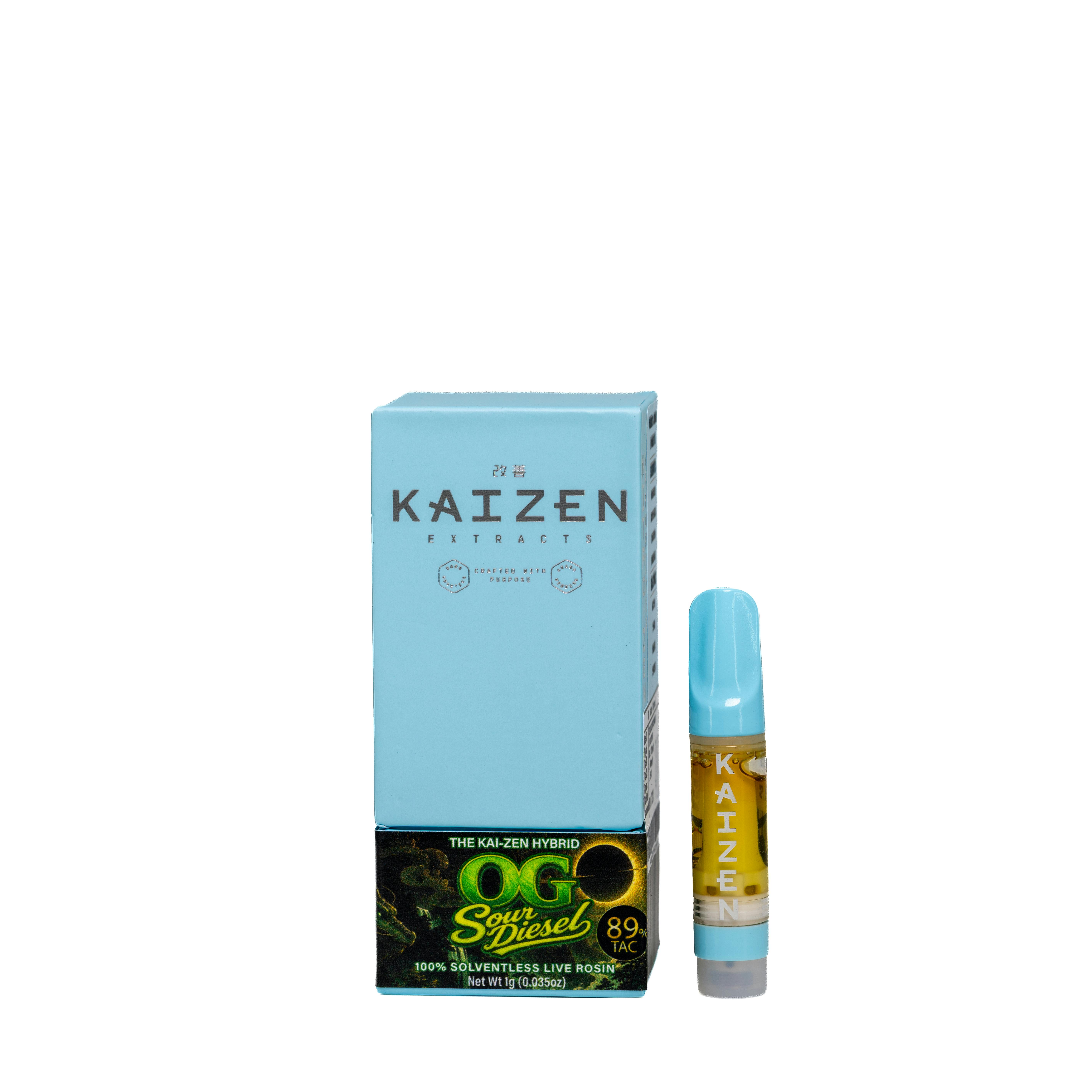 Kaizen Extracts: OG Sour Diesel 510 Nitro-zen