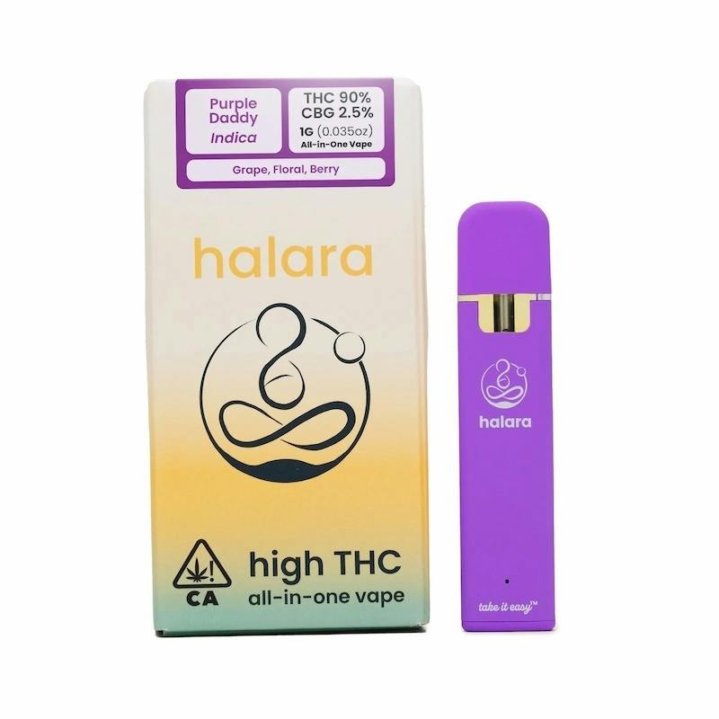 Halara | Granddaddy Purple | Live Resin Sauce AIO | 1g
