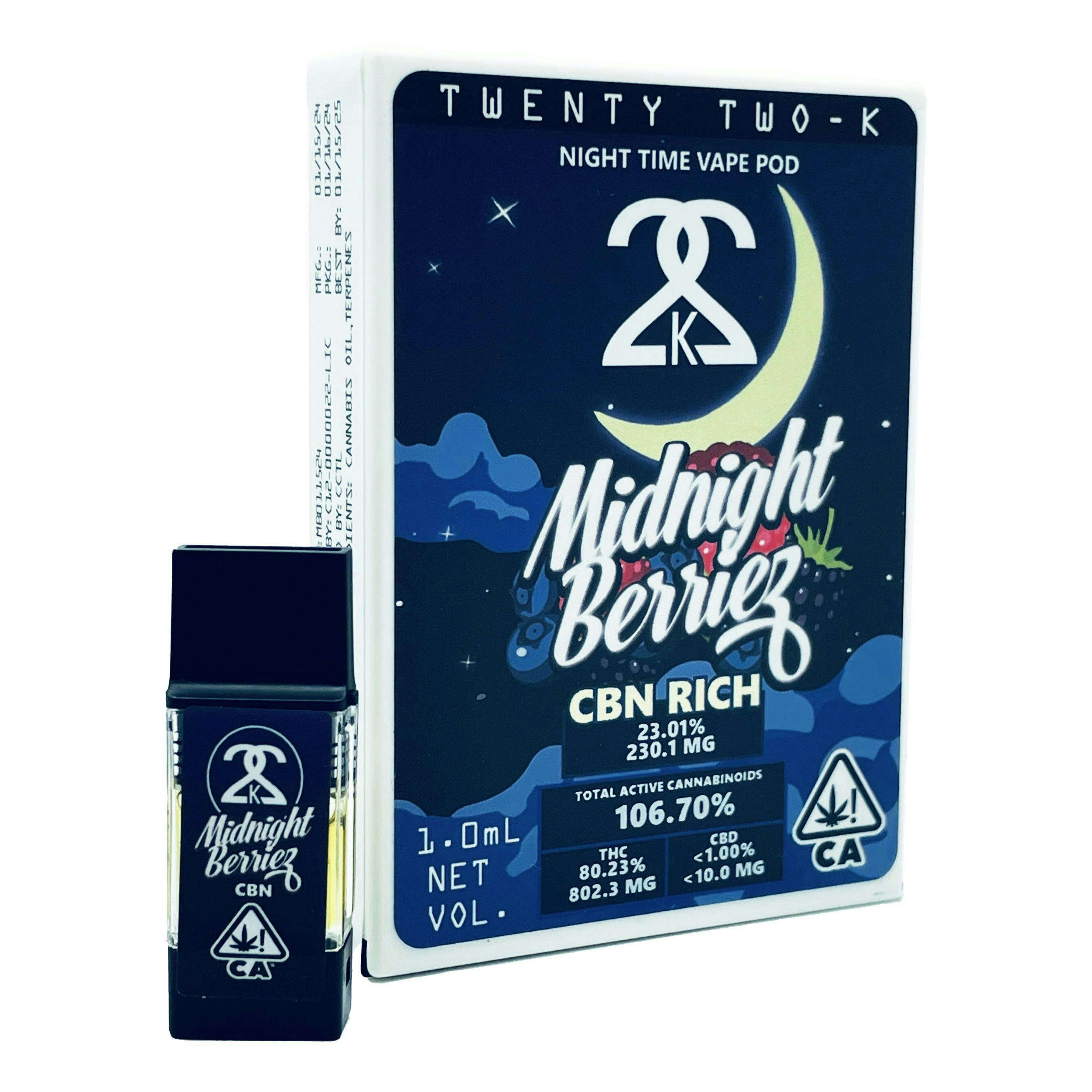 MIDNIGHT BERRIEZ POD - 1 g