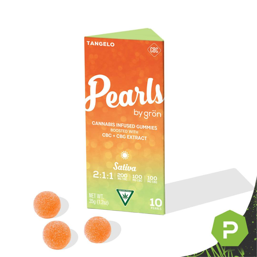 Pearls | 200mg Gummies | Tangelo 2:1:1 THC:CBC:CBG