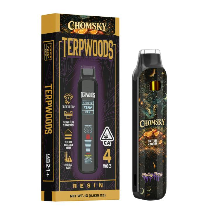 Terpwoods x Motley Terpz - 1g Live Resin AIO - Chomsky