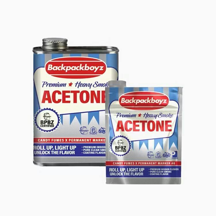 BACKPACKBOYZ: Acetone