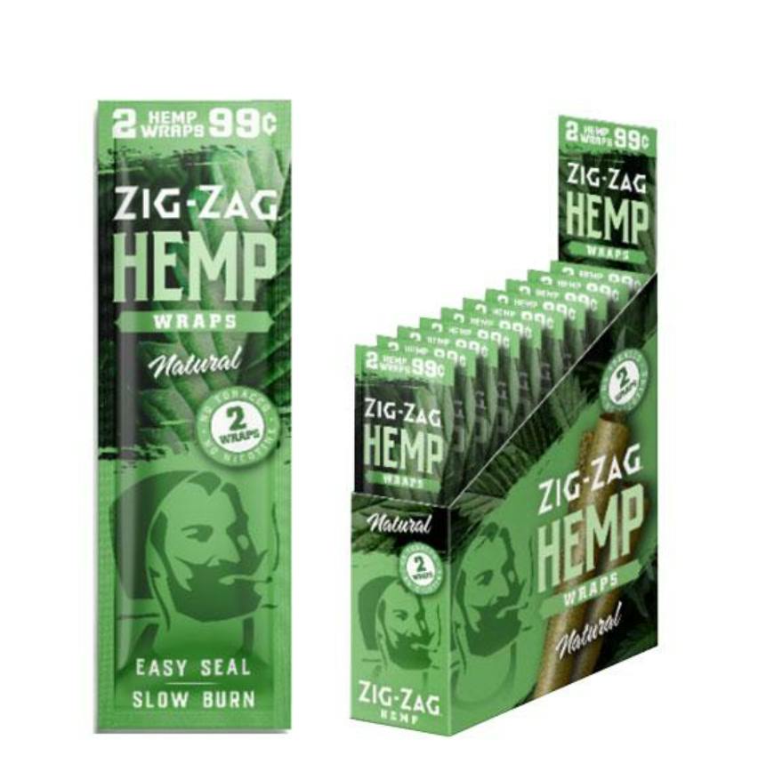 Zig Zag Hemp wrap (Natural hemp)