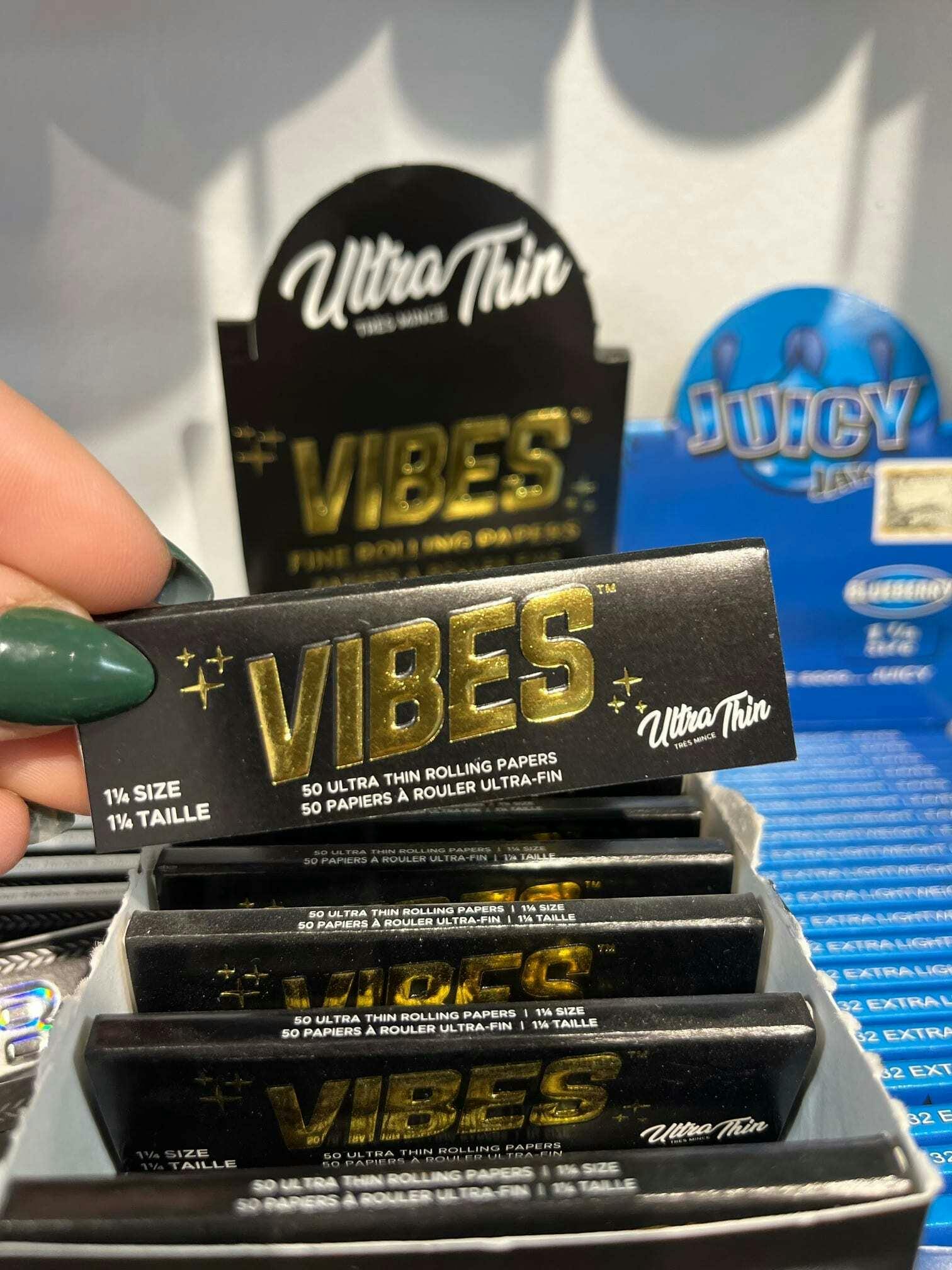Vibes | Ultra-Thin Rolling Papers | 1.25"