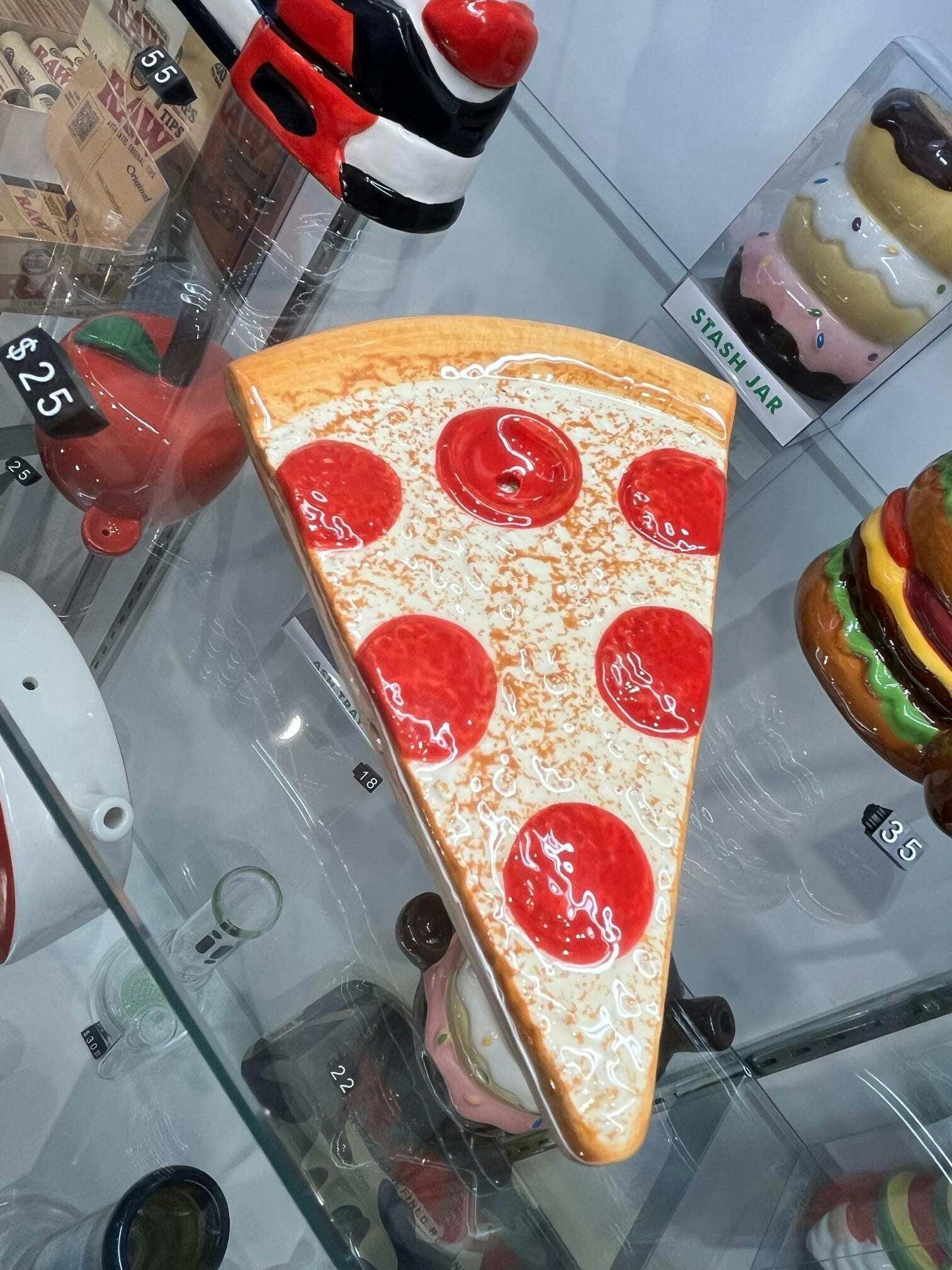 Ceramic Pizza Shaped Pipe